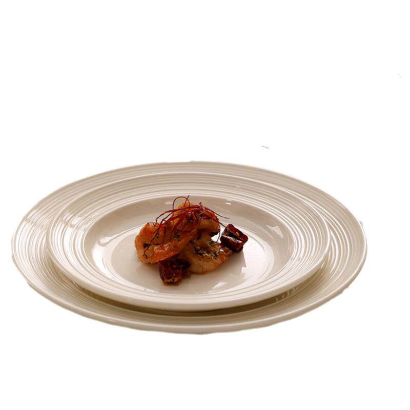 奶油风碗碟套装家用盘子菜盘陶瓷饭碗汤碗鱼盘高颜值碗盘餐具