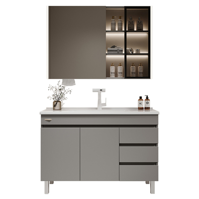 现代简约落地式浴室柜