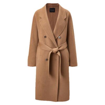 太平鸟女装款全驼绒气质精奢大衣A1AAD4345