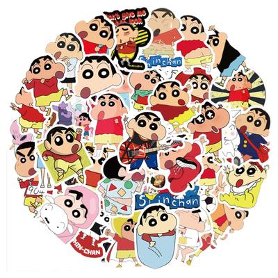 蜡笔小新创意可爱卡通封口贴纸