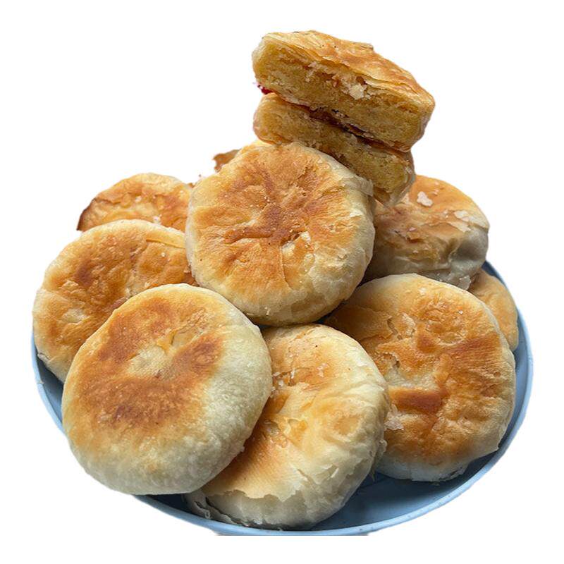 潮汕特产广东正宗惠来绿豆饼脆皮老式传统手工绿豆糕点心小吃零食