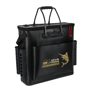 钓哈哈EVA加厚鱼护袋多功能鱼袋便携收纳鱼护包钓鱼渔具包手提袋