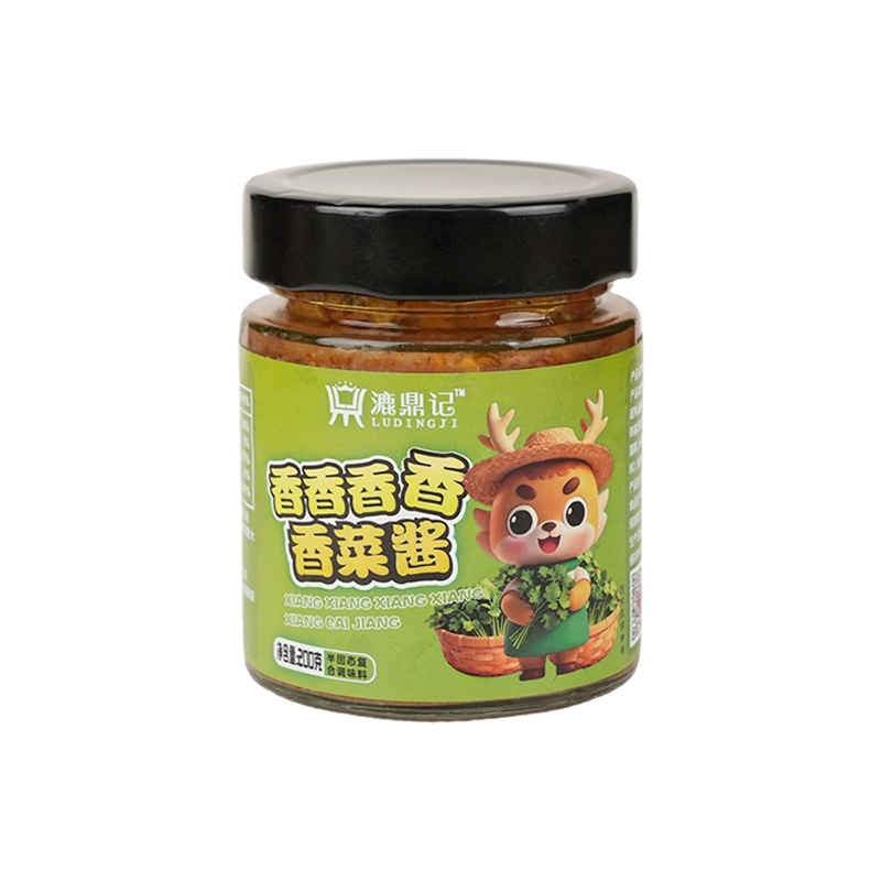 香菜酱家用下饭菜拌饭拌面开胃
