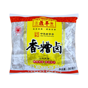 鼎丰香糟卤350ml上海陈糟卤料泡鸡爪毛豆小龙虾卤糟调味卤汁料包