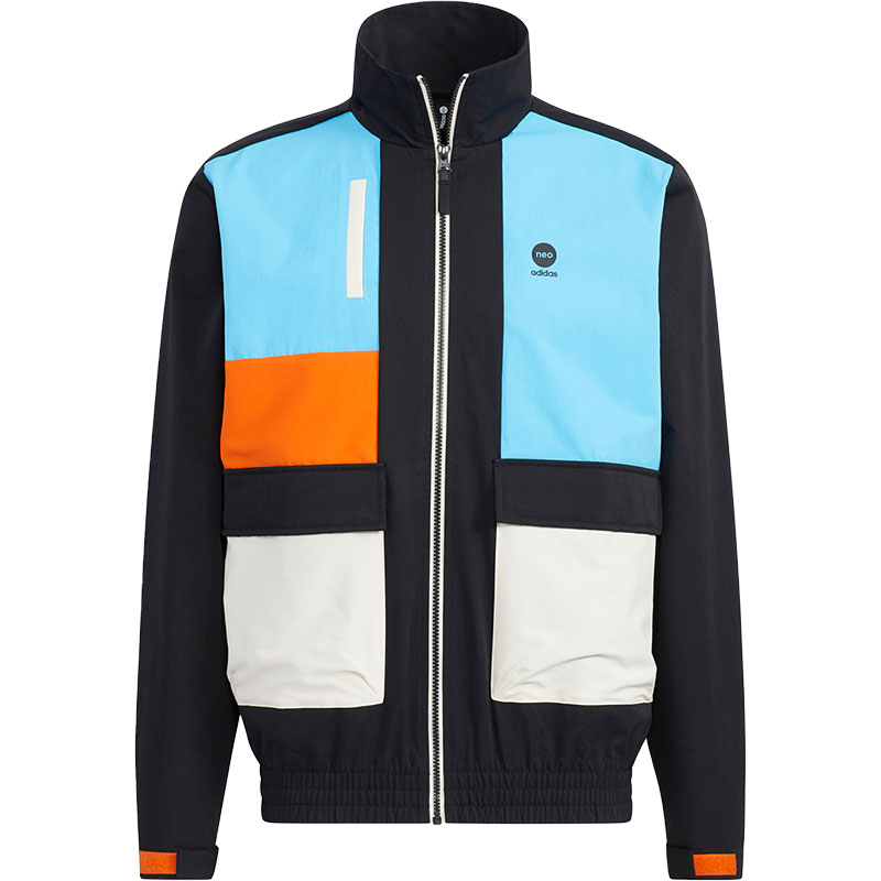 Adidas/阿迪达斯官方正品Neo 当季新款男子运动训练夹克HD4662