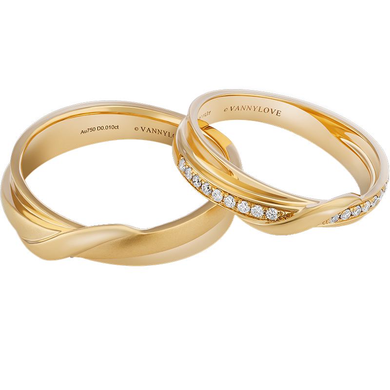 梵尼洛芙连理18k金女一对结婚钻戒质量坑质量差?这些是真实吗