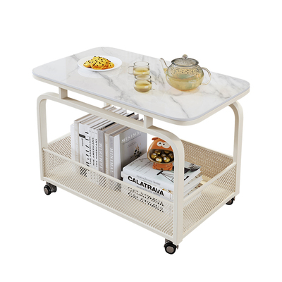 意式岩板客厅沙发边几可移动简约