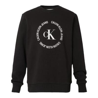 CalvinKlein男士字母长袖卫衣