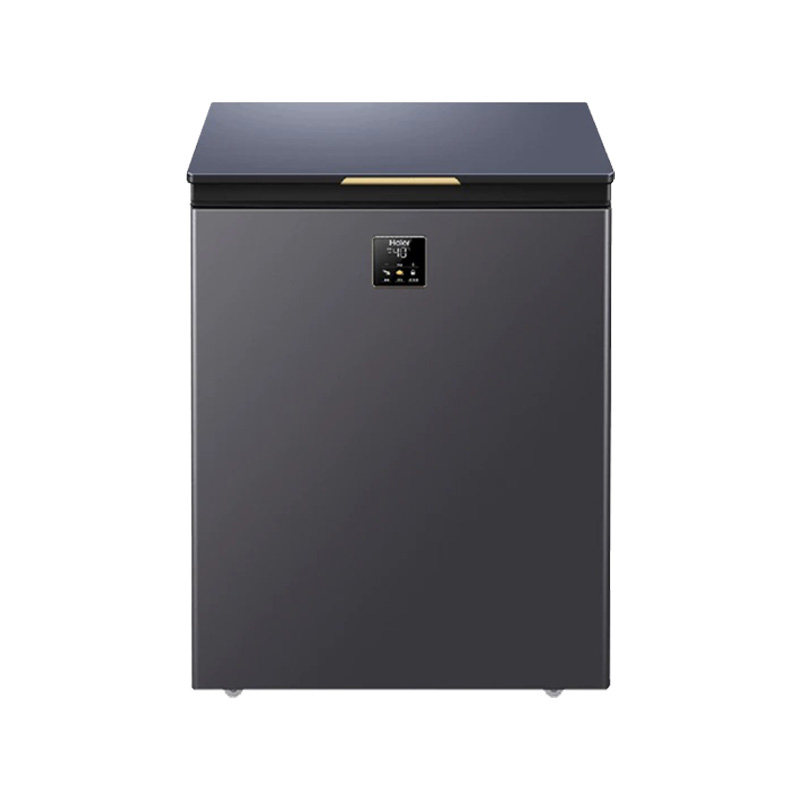海尔新款零下40度冷柜 速冻深冷家用小型减霜 100/142/200升冰柜