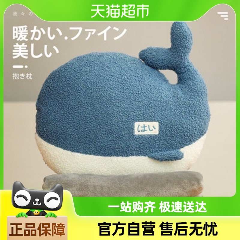 抱枕被子两用毯子二合一毛毯办公室午睡枕头车用汽车靠枕车载夏季