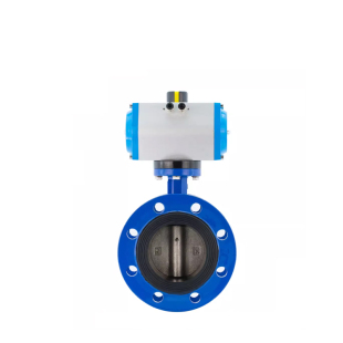 MDZK-GT-D641X-10/16Q 气动软密封法兰式蝶阀 球墨板