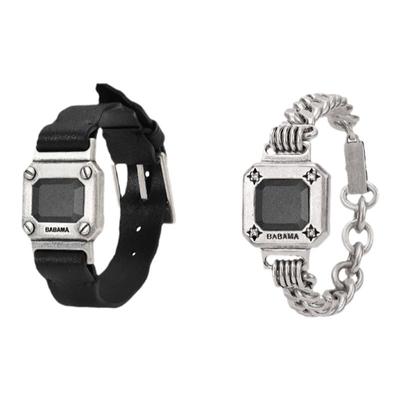 babama灰钻系列水泥手链