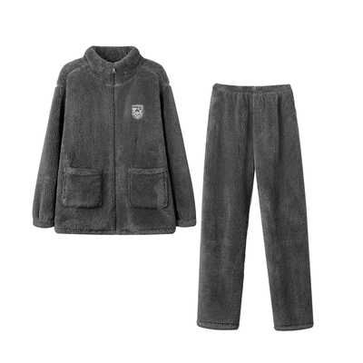 文森熊猫女可外穿睡衣加厚