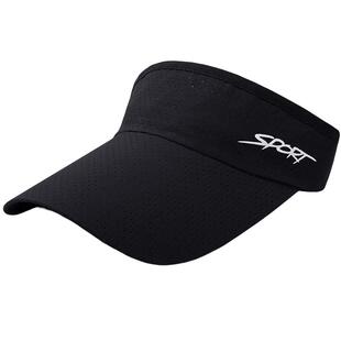 运动速干空顶帽跑步专用帽子女款专业防晒男士夏季马拉松晨跑遮阳