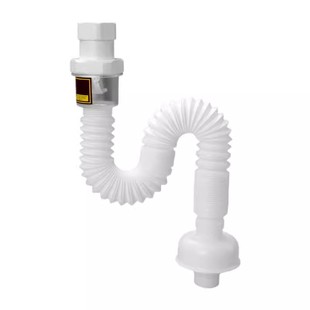 潜水艇洗手盆下水器浴室柜面盆防臭下水管卫生间台上盆排水器软管