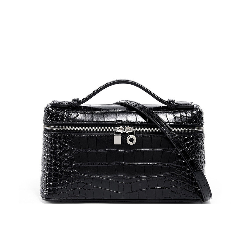 [节日礼物]女包2024新款高级感手提凯莉包包单肩包真皮斜挎小方包