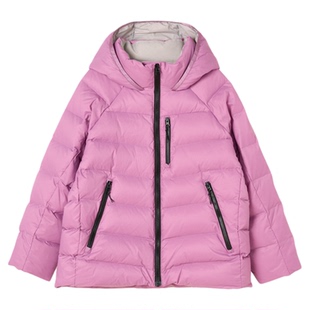 【无氟防寒厚款羽绒服】棉叔叔女童高充绒防风大码排骨感羽绒服冬