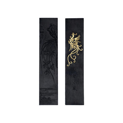 徽墨纯铜油烟高档墨条