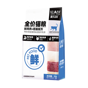 夸克鲜肉通用型全价猫粮4斤装