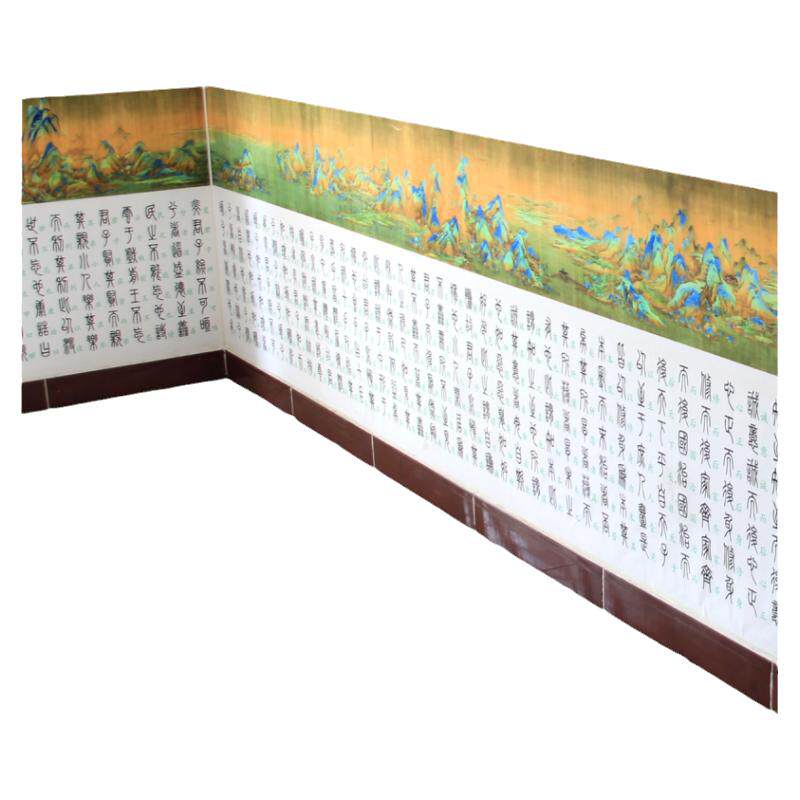 国学经典十大名画软装贴画