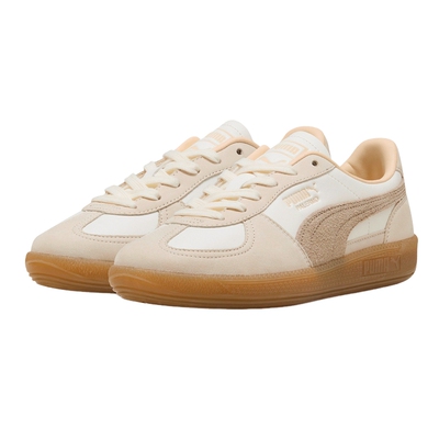 PUMA彪马浅咖色T头鞋冬女Palermo Elevated低帮板鞋403754-01