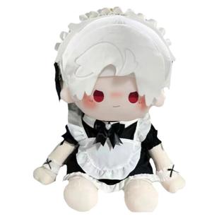 秦彻棉花娃娃40cm坐姿玩偶毛绒属性恋与深空周边公仔深沈星回乌鸦