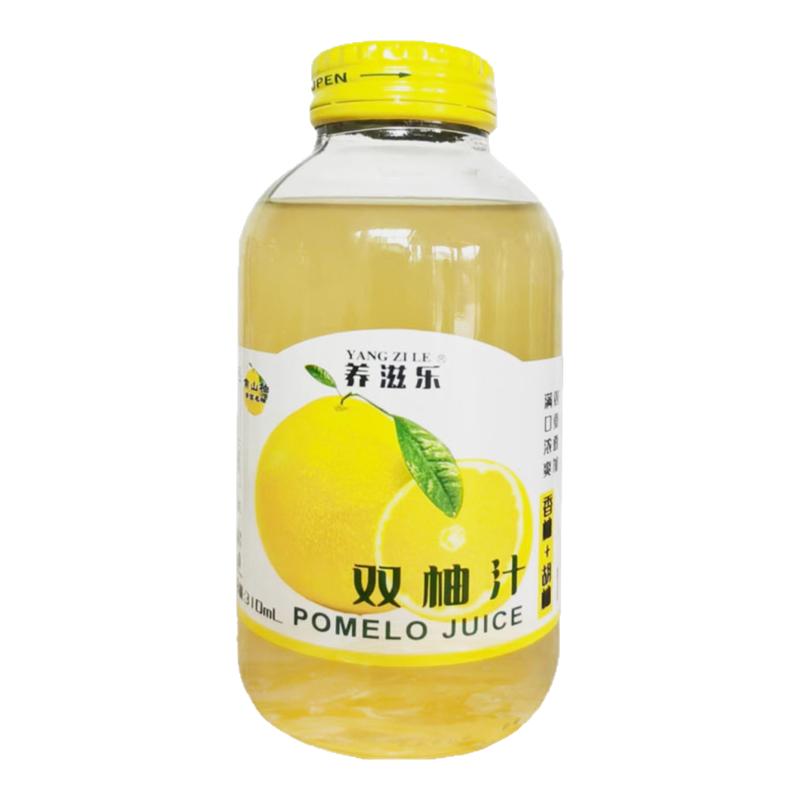 0脂清爽胡柚香柚双柚汁