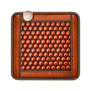 玉来顺玉石电热座椅垫办公室加热坐垫椅子垫调温磁疗锗托玛琳麦饭