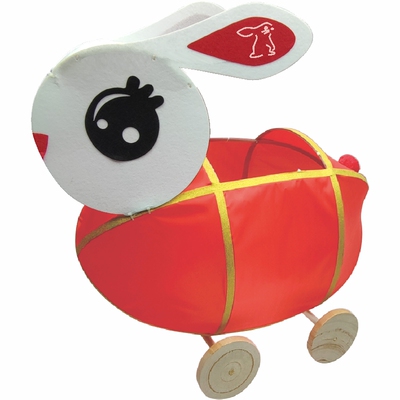 兔年春节灯笼diy材料包手提拖拉