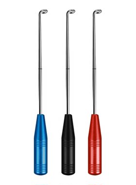 钓鱼盲捅取钩器深喉不锈钢脱钩器摘钩器取鱼器取勾器底部强磁设计