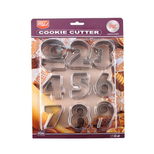 不锈钢26个英文字母模具 数字翻糖饼干模花式馒头面片蔬菜切印模