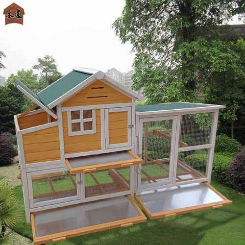户外鸡笼鸡窝鸡舍鸽棚鸽子笼鸽舍兔窝兔舍木制猫笼防腐防晒大兔笼