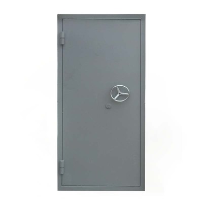 定制金属防潮密闭门双层栅栏通风特种防爆泄爆钢制防弹抗爆门厂家