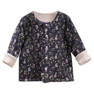 儿童棉服女童内搭校服神器宝宝全棉棉衣冬季婴儿夹棉外套女孩棉袄