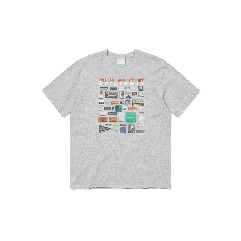 thisisneverthat®Labels Tee 26年春夏字母印花短袖T恤男女同款