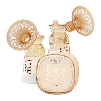 十月结晶电动双边双核静音吸奶器