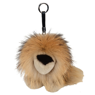 真獭兔毛辛巴小狮子包挂件可爱钥匙扣毛绒玩偶精致公仔汽车 挂饰