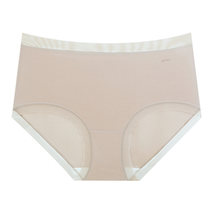 无痕舒适莫代尔内裤女性感少女中腰高弹亲肤透气三角裤短裤头薄款