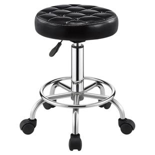 冠捷吧台椅简约现代高脚凳升降旋转踩脚吧凳美容美发圆凳子酒吧椅