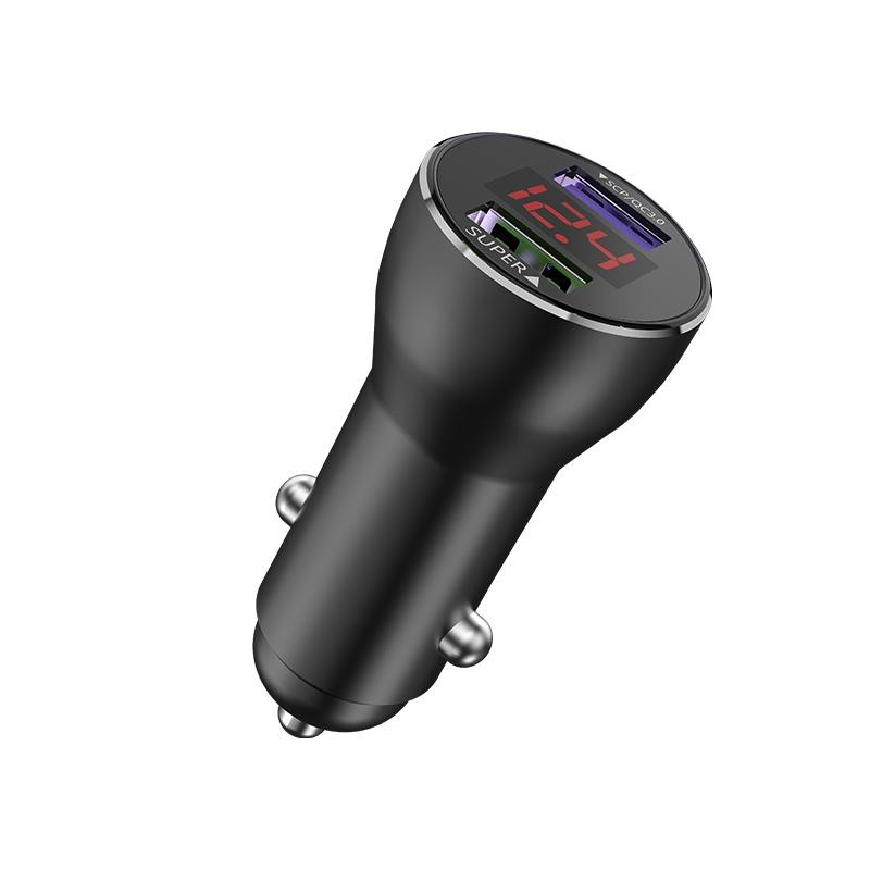 适用oppo65w车载手机充电器oppo reno6 k9 r17 reno5真我gtx50超级快充爱梦家原装闪充车载充