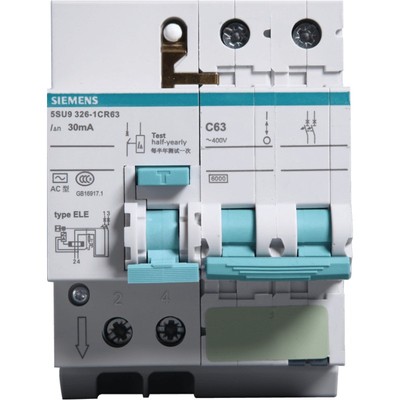 西门子63a家用漏电保护器