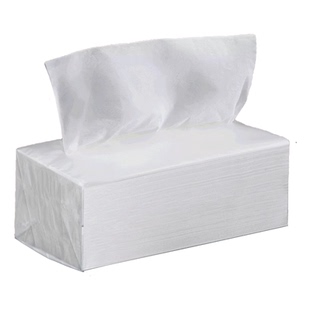 酒店大尺寸客房抽纸整箱KTV专用纸巾宾馆商用散装餐巾纸实惠抽纸