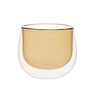 巢牧咖啡杯双层隔热高颜值拉花杯