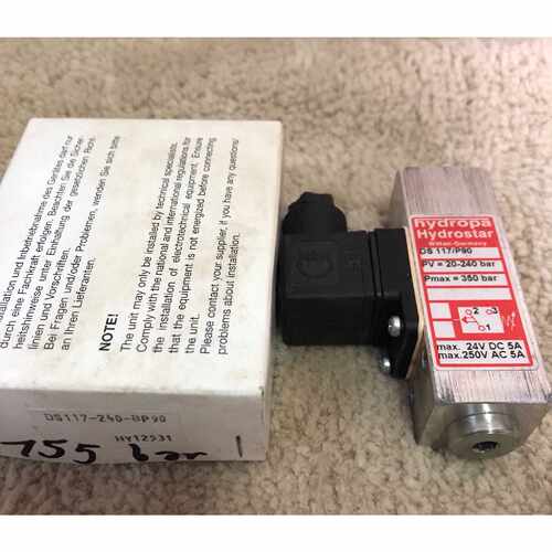 HYDROPA压力继电器DS117/P90 PV20-议价