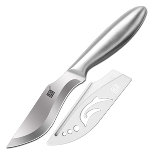 匠牌不锈钢水果刀户外小刀剔骨刀削皮刀家用锋利吃蒙古手把肉刀具