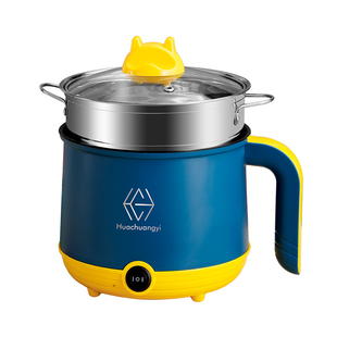 学生宿舍电热锅网红煮面神器小型多功能家用一体电火锅一人用单人