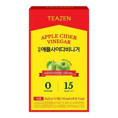 TEAZEN青苹果醋汽水0糖低卡