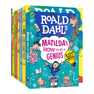 Roald Dahl Colour Edition The Twits James And The Giant Peach Esio Trot Matilda 罗尔德·达尔故事 儿童英语读物 英文原版