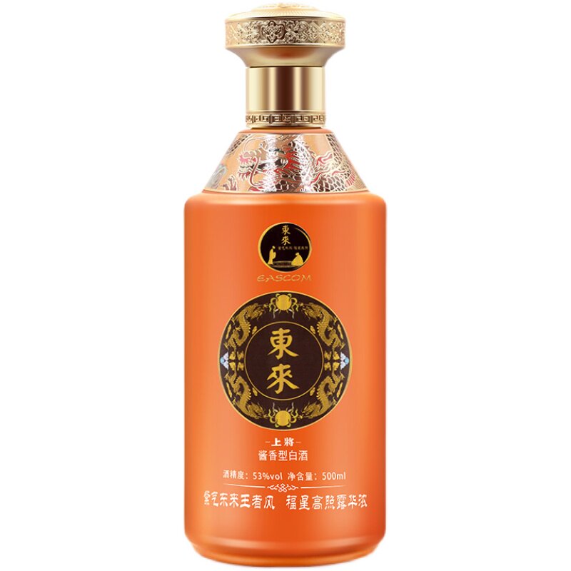 东来上将贵州酱香酒53度高梁纯粮食12年坤沙30年老酒送礼整箱特价