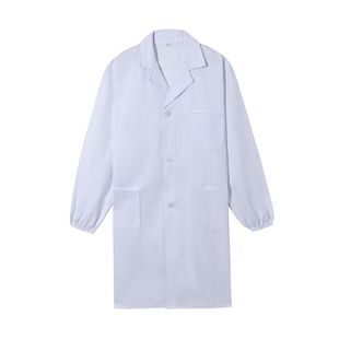 白大褂工作服薄款长袖服工装白食品厂实验室男款医师服女款医师服